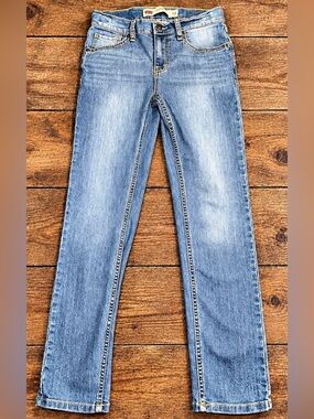 Levi’s Boys 510 Performance Skinny Jeans Size 12 Light Wash Stretch